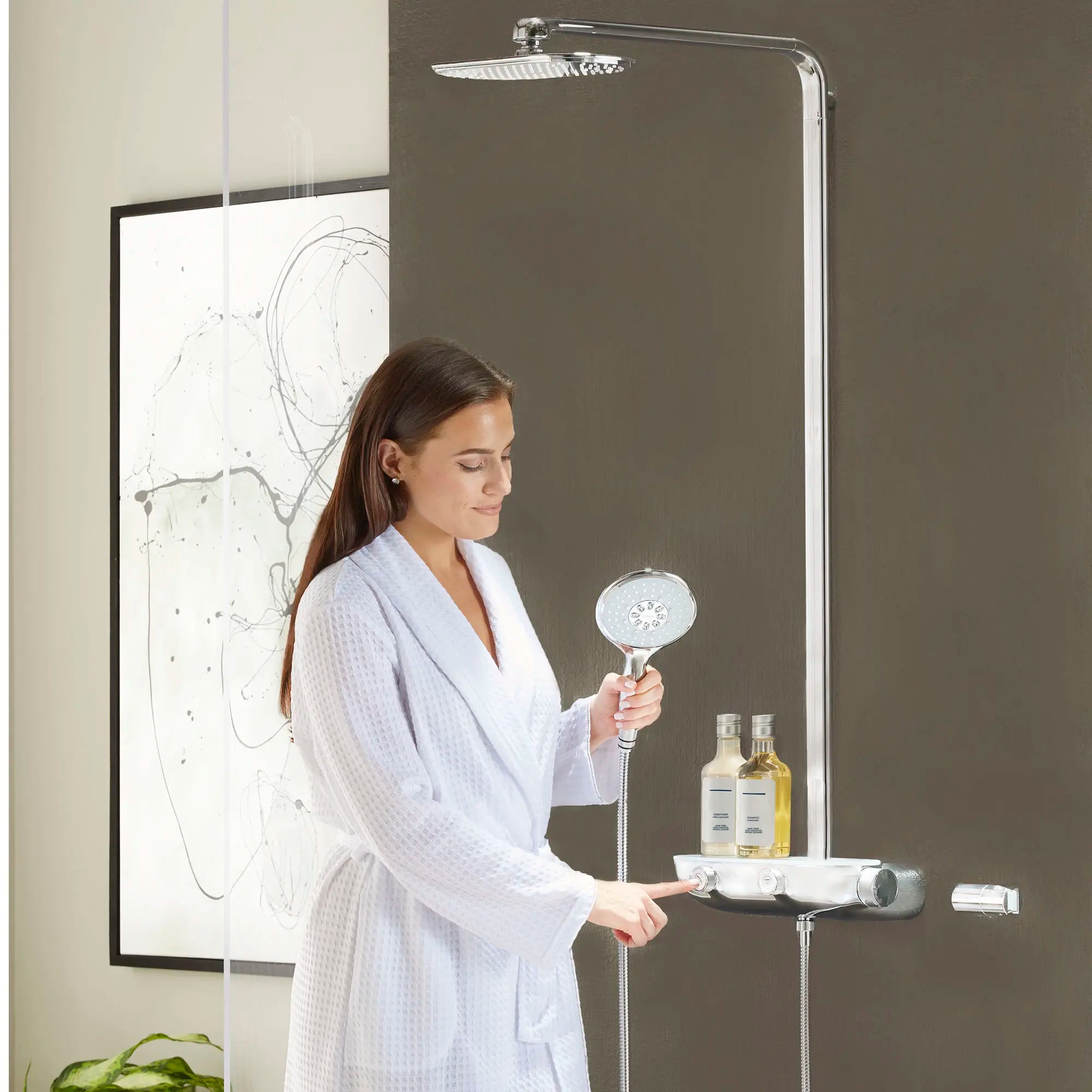 Thermostatic Shower System // GROHE STARLIGHT CHROME // 163735_SmartControl_Model_NoWater_27837000_27673000_26379000_0_CDNwebp.webp