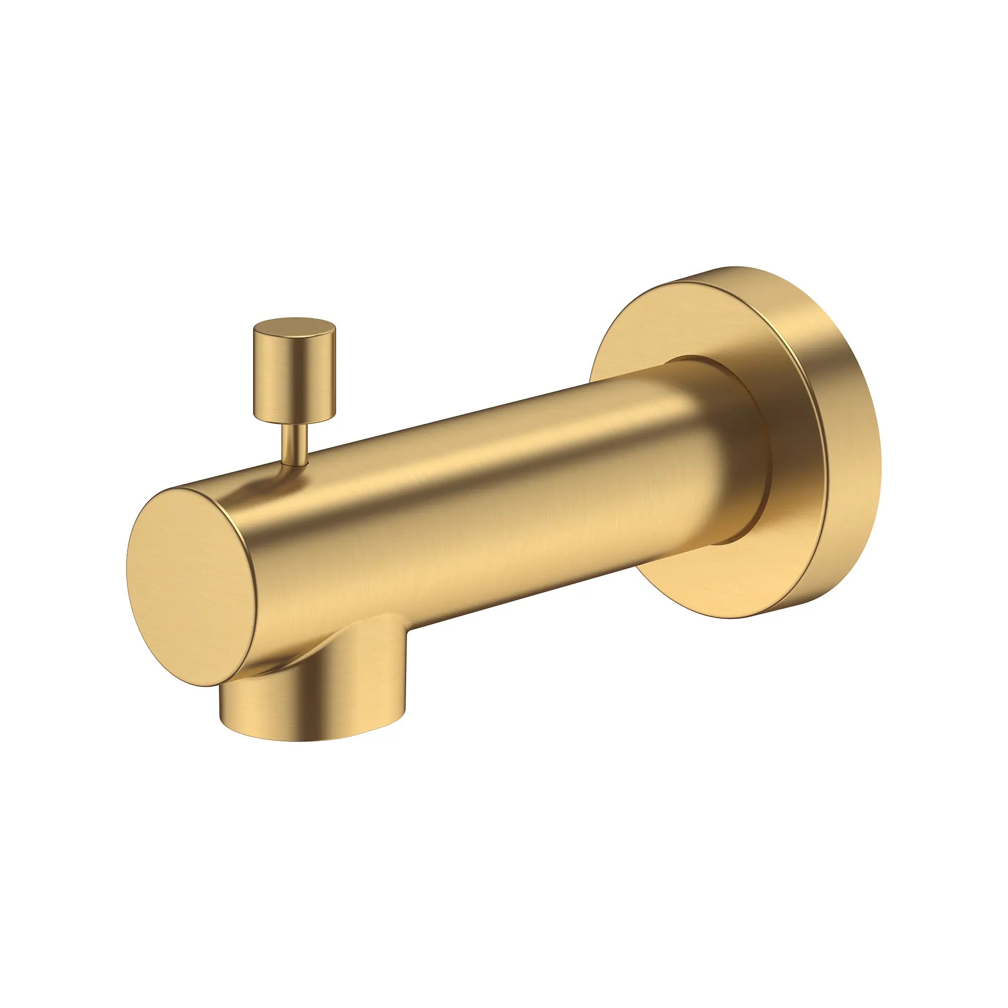 Diverter Tub Spout // BRUSHED COOL SUNRISE // 163795_Concetto_SiloLeft_13366GN0_0001_Feb2023_0_CDNwebp.webp
