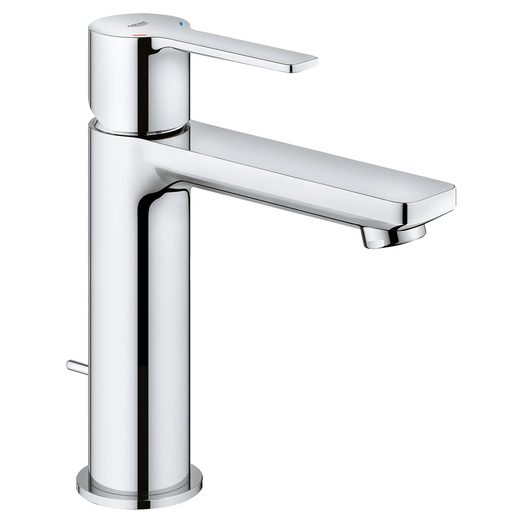 Single Hole Single-Handle S-Size Bathroom Faucet, 1.2 GPM (4.5 L/min) // GROHE STARLIGHT CHROME // 163813_2379400A_0_CDNwebp.webp