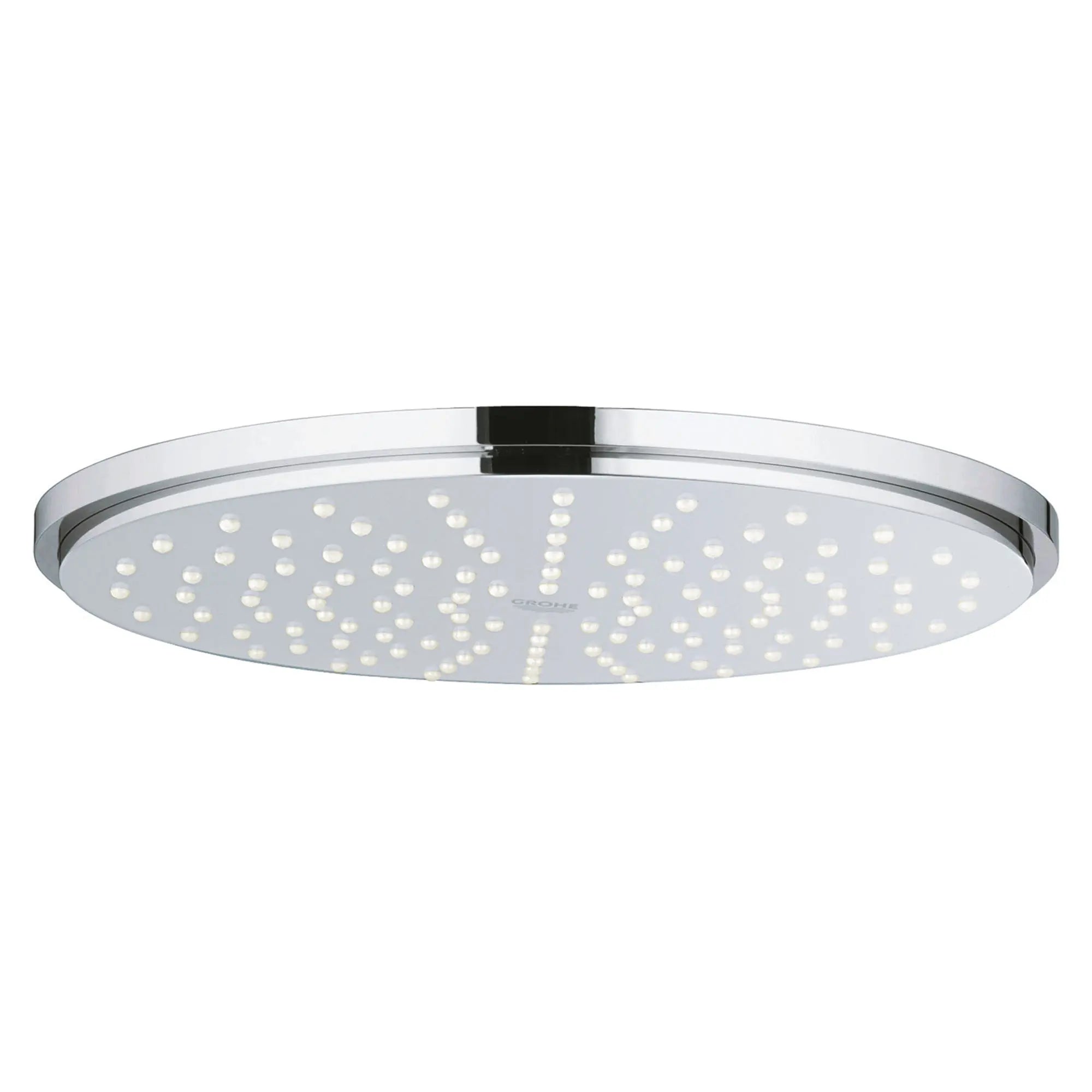 210 Shower Head, 8" - 1 Spray, 1.75 GPM (6.6 L/min) // GROHE STARLIGHT CHROME // 163869_27814001_0_CDNwebp.webp