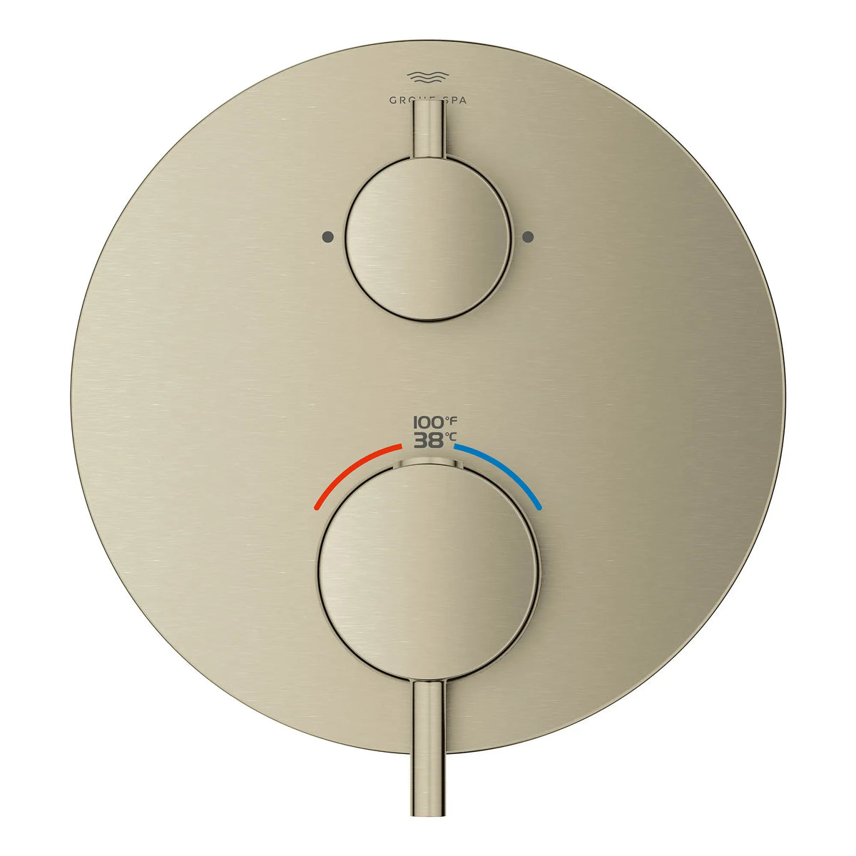 Atrio Dual Function 2-Handle Thermostatic Valve Trim // BRUSHED NICKEL INFINITYFINISH // 163876_Atrio_SiloFront_24361EN0_0001_Feb2023_0_CDNwebp_85ef270d-6e12-49eb-88e1-67e9e0828be6.webp
