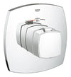 [19940000] Custom Shower Thermostatic Valve Trim - GROHE StarLight Chrome