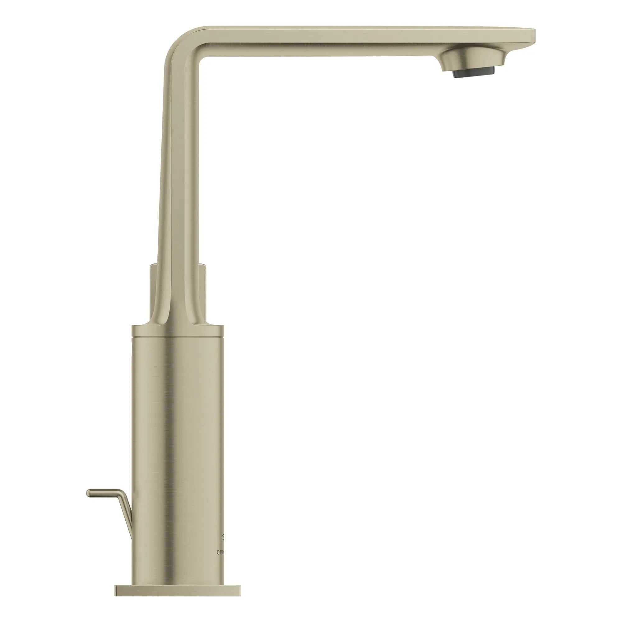Allure Single-Hole Single-Handle L-Size Bathroom Faucet, 1.2 GPM (4.5 L/min) // BRUSHED NICKEL INFINITYFINISH // 163924_Allure_SiloSide_23858EN1_0001_Feb2023_0_CDNwebp.webp