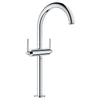 [21046003] Single Hole Two-Handle Deck Mount Vessel Sink Faucet 1.2 GPM - GROHE StarLight Chrome