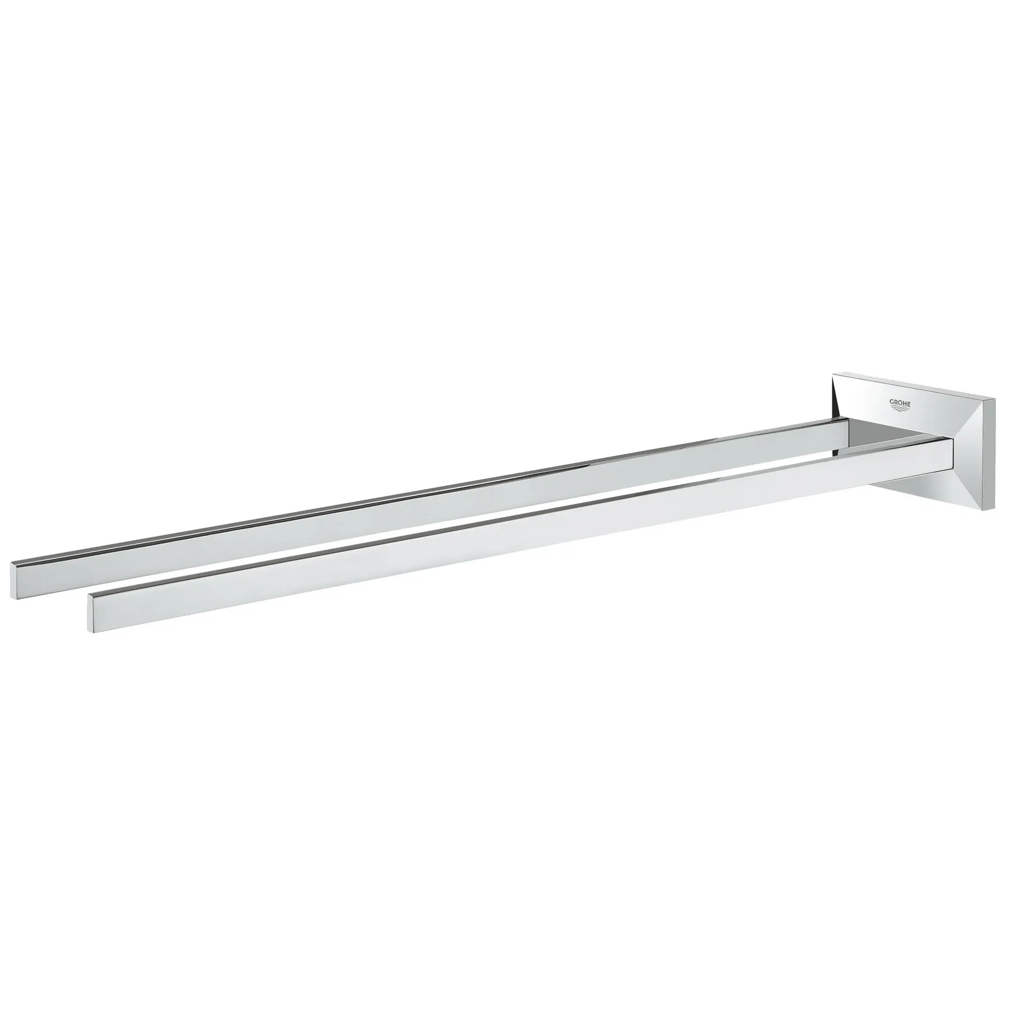 17" Two-Arm Towel Bar // GROHE STARLIGHT CHROME // 163974_40496000_1_0_CDNwebp.webp