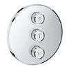 [29122000] Triple Volume Control Trim - GROHE StarLight Chrome