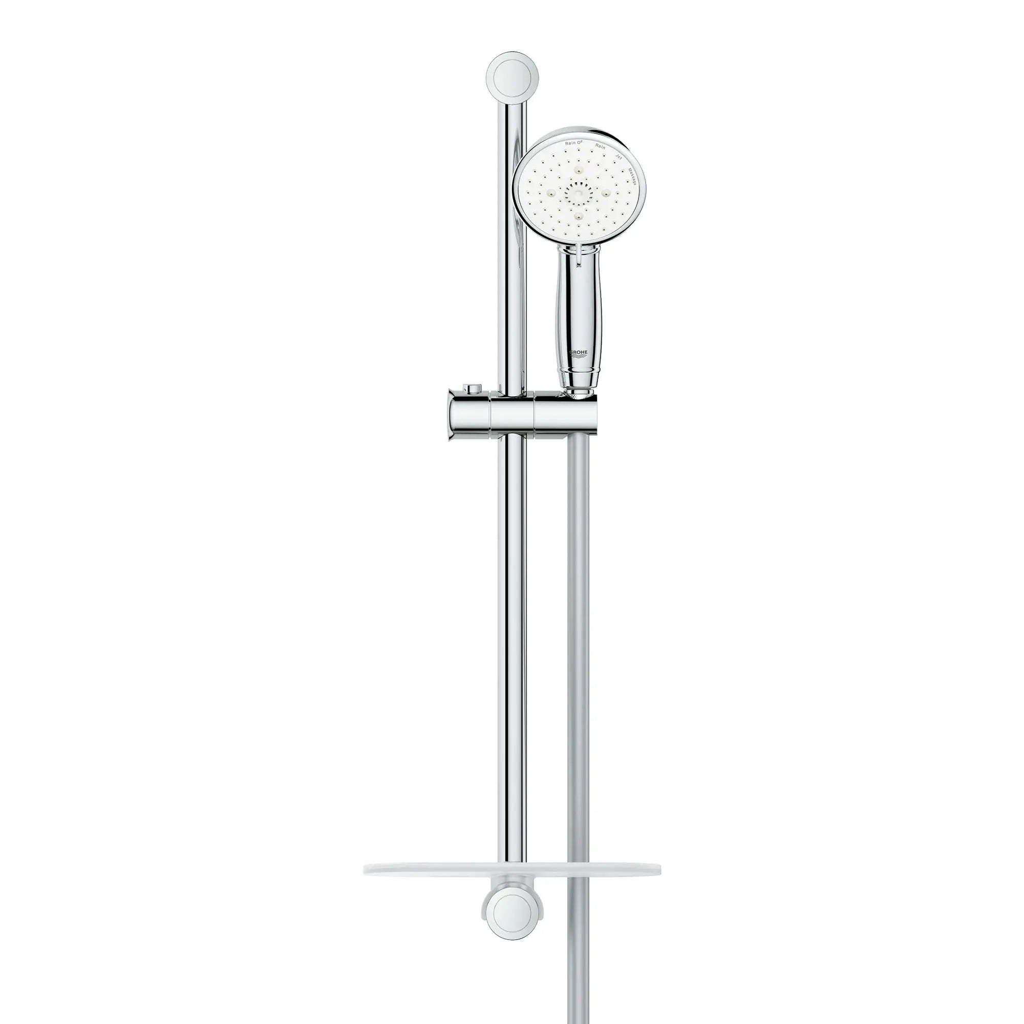 24" Shower Slide Bar Kit - 4 Sprays, 2.5 gpm // GROHE STARLIGHT CHROME // 163979_27609001_2_0_CDNwebp.webp