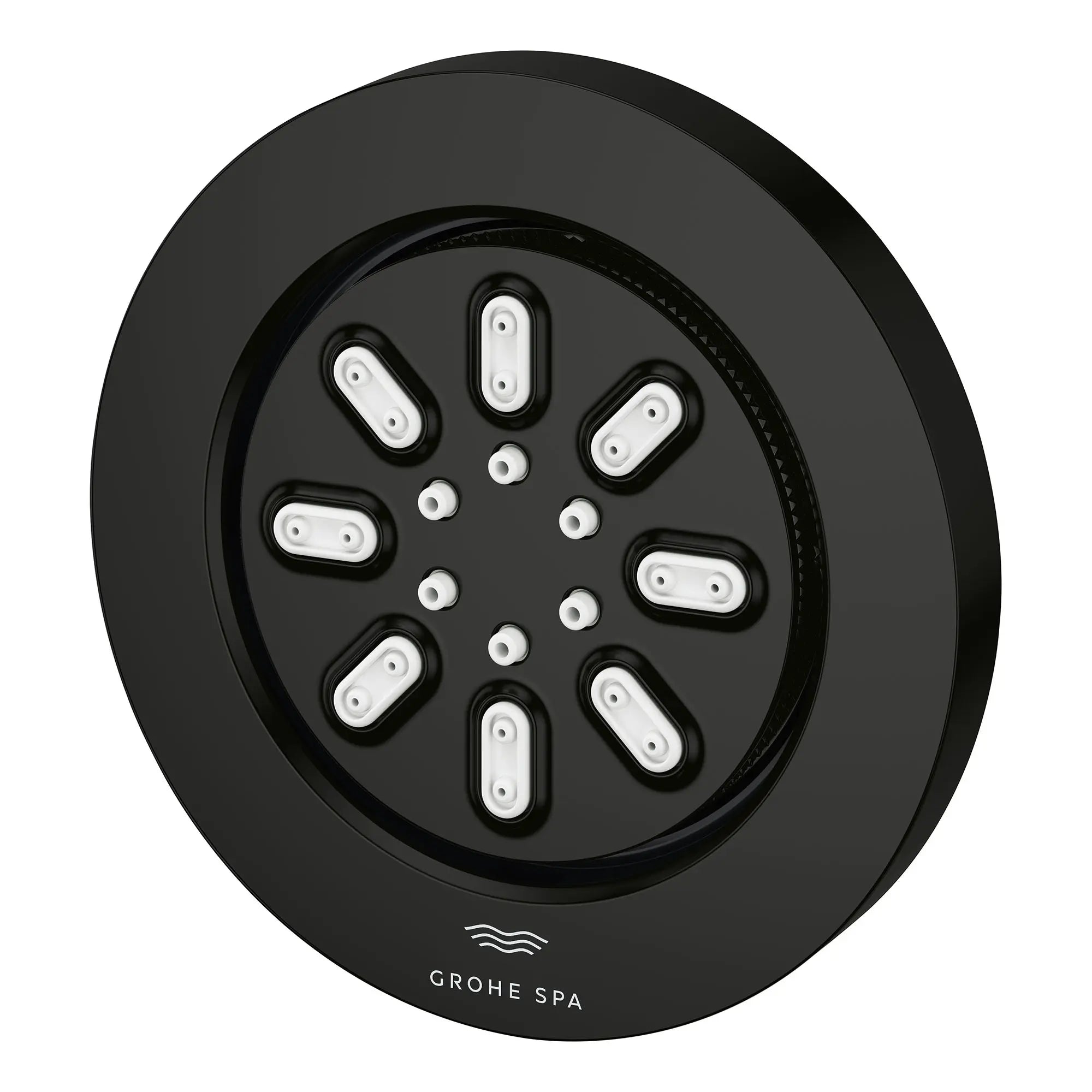 Body Spray - 2 Sprays, 3.3 l/min (0.9gpm) // MATTE BLACK // 163984_Aqua_SiloLeft_268442430_0001_Feb2023_0_CDNwebp.webp