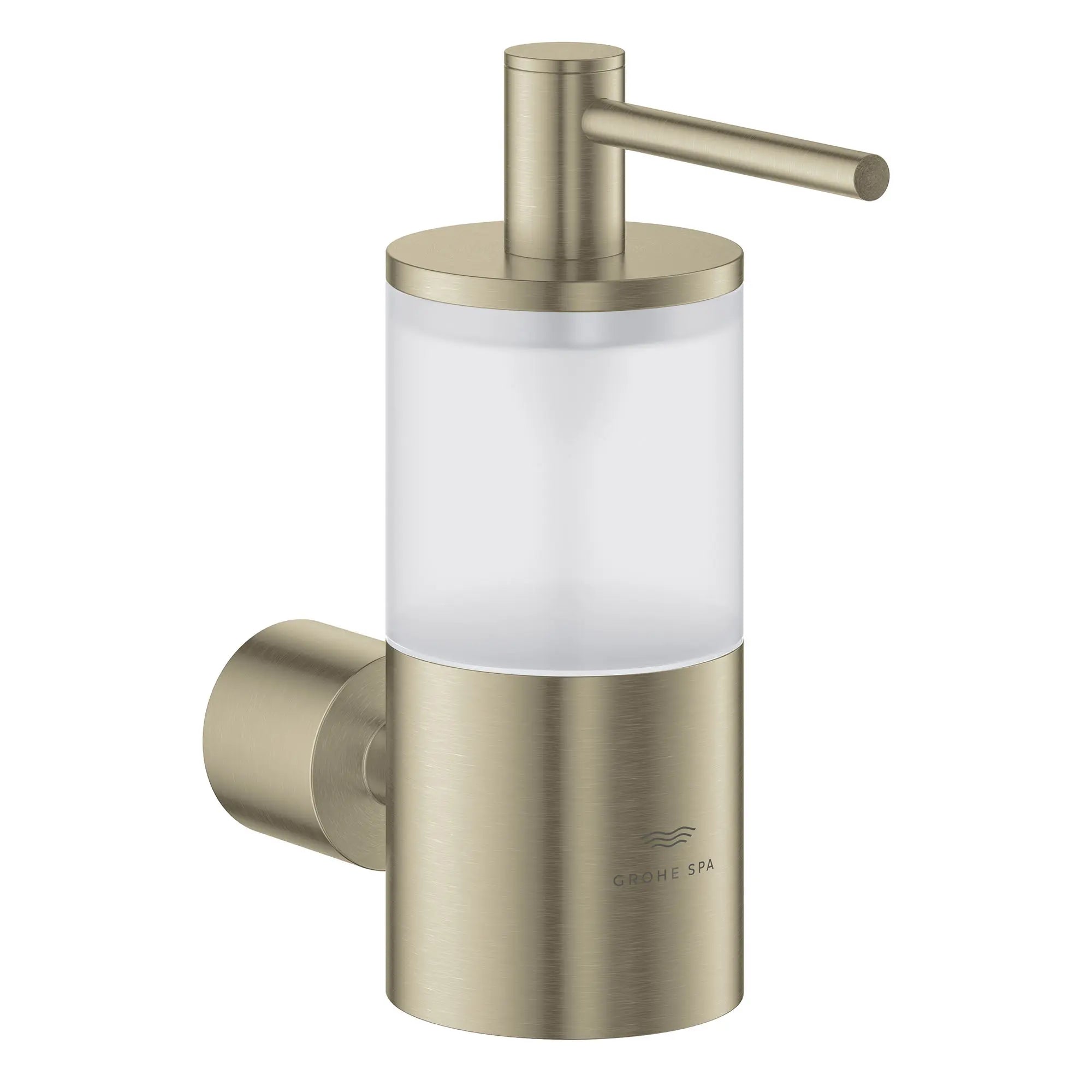 Atrio New Soap Dispenser // BRUSHED NICKEL INFINITYFINISH // 163987_Atrio_SiloRight_40886EN0_0002_Feb2023_0_CDNwebp.webp