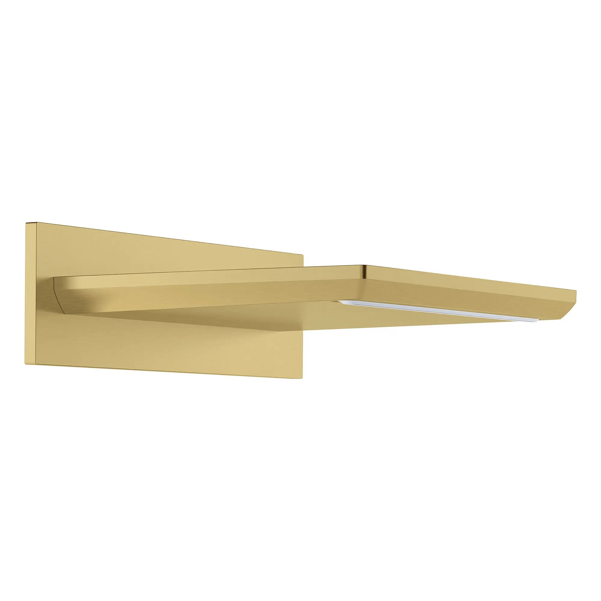 Allure Waterfall Tub Spout // BRUSHED COOL SUNRISE // 163993_Allure_SiloFront_13391GN1_0001_Feb2023_0_CDNwebp.webp