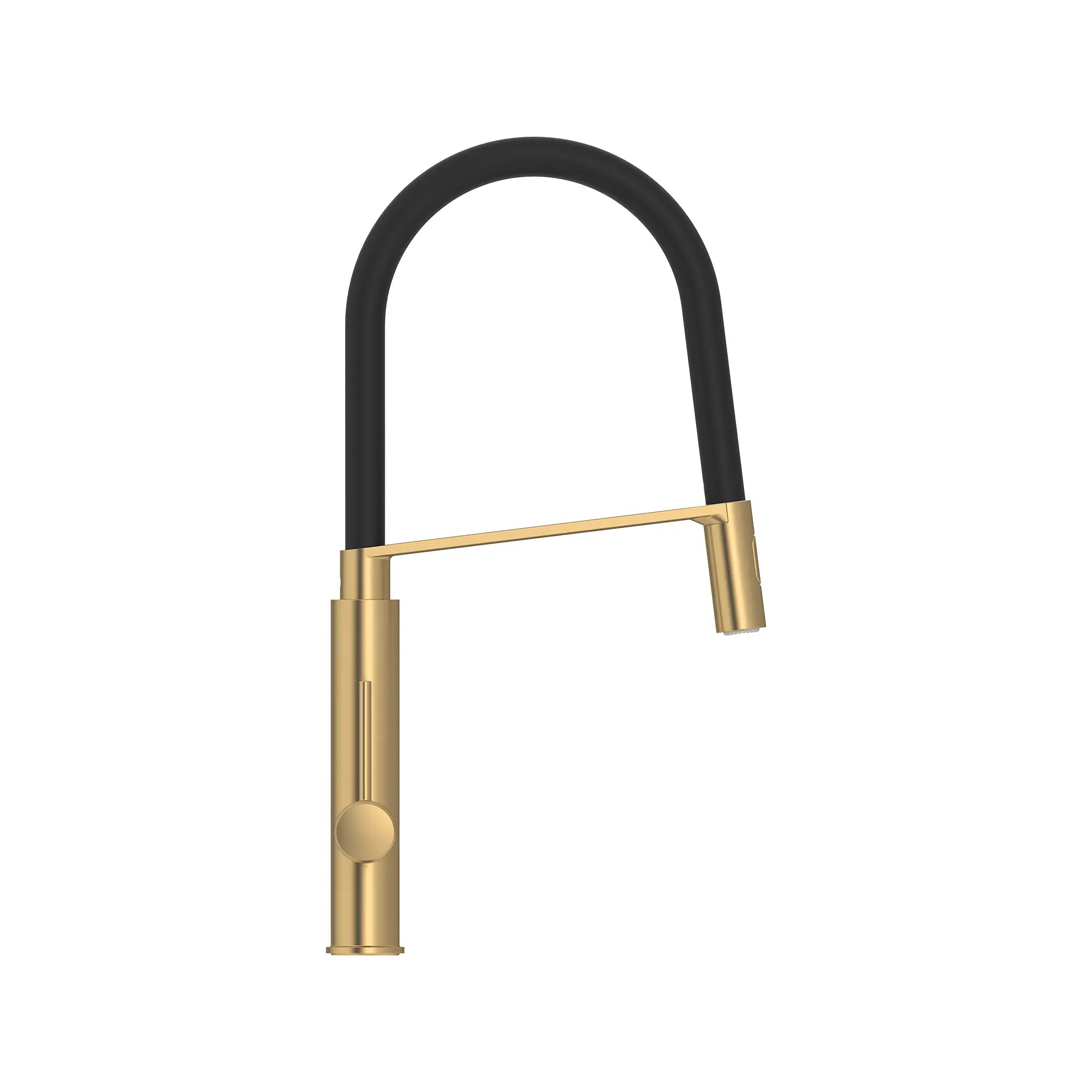 Single-Handle Semi-Pro Dual Spray Kitchen Faucet 6.6 L/min (1.75 gpm) // BRUSHED COOL SUNRISE // 164000_Concetto_SiloSide_31492GN0_0001_Feb2023_0_CDNwebp.webp