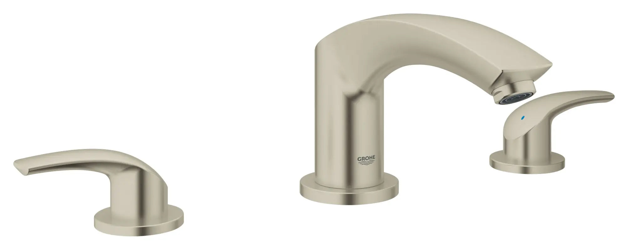 3-Hole 2-Handle Deck Mount Roman Tub Faucet // BRUSHED NICKEL INFINITYFINISH // 164020_25168EN2_0_CDNwebp.webp