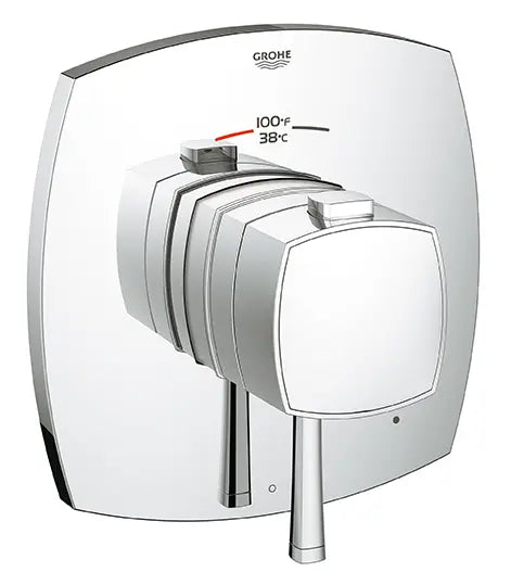 Single Function Thermostatic Valve Trim // GROHE STARLIGHT CHROME // 164021_19935000_0_CDNwebp.webp