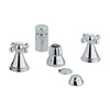 [24019000] 2-Handle Wideset Bidet Faucet - GROHE StarLight Chrome
