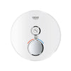 [29160LS0] Dual Function Thermostatic Valve Trim - Moon White