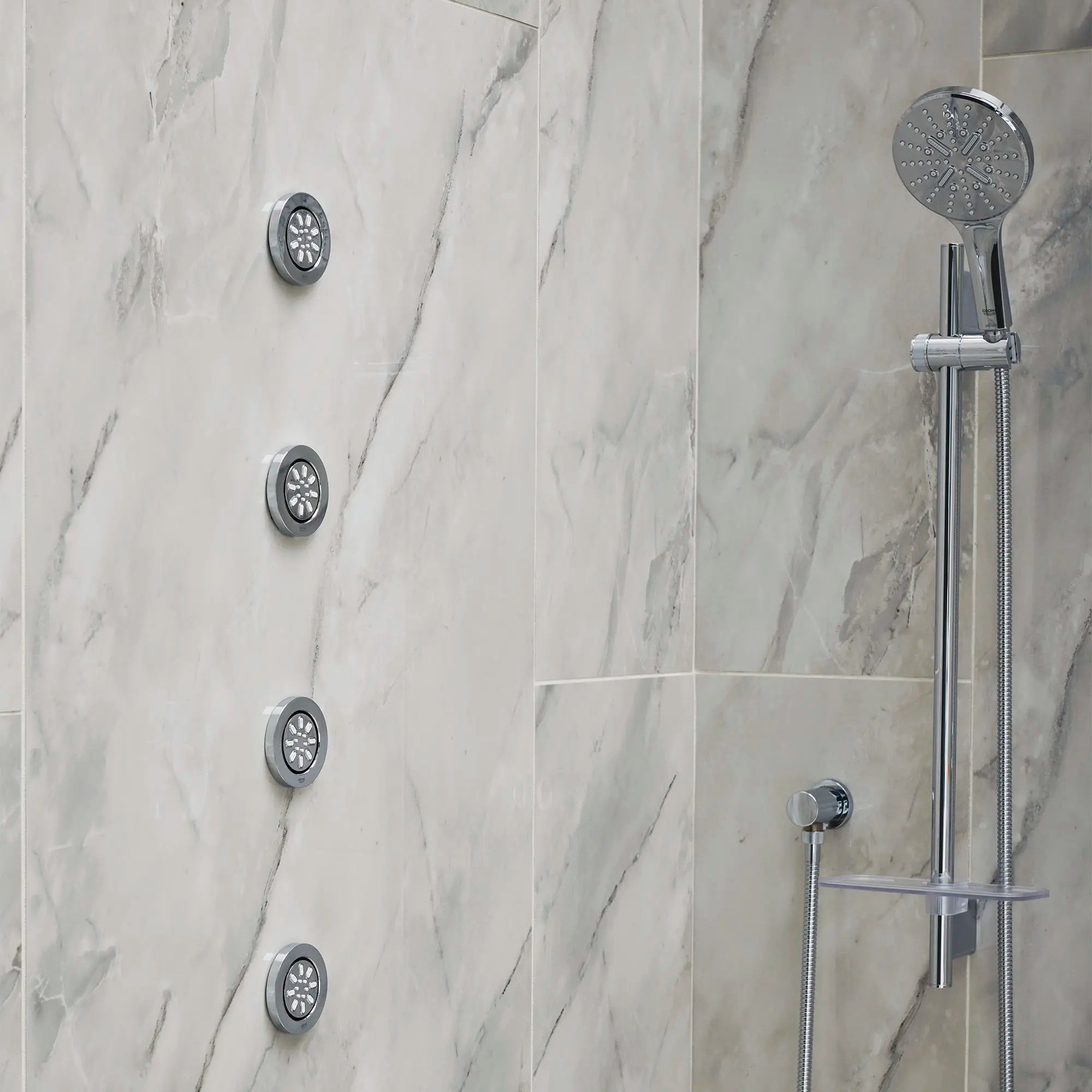 Body Spray - 2 Sprays, 0.9gpm // GROHE STARLIGHT CHROME // 164076_26744000_Detail_0_CDNwebp.webp