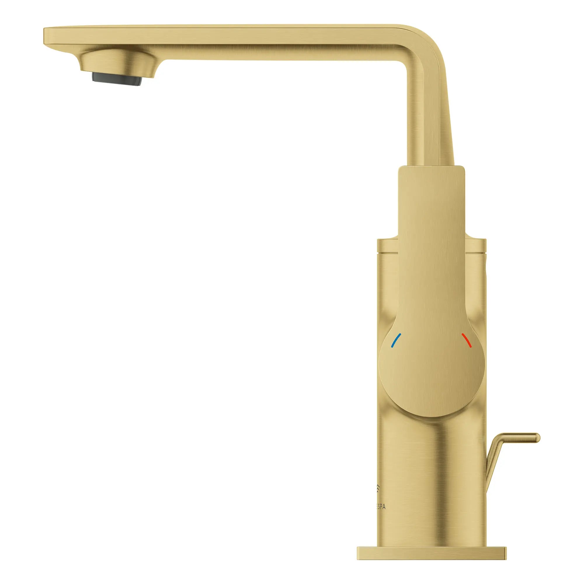 Allure Single-Hole Single-Handle M-Size Bathroom Faucet, 1.2 GPM (4.5 L/min) // BRUSHED COOL SUNRISE // 164088_Allure_SiloSide_23857GN1_0002_Feb2023_0_CDNwebp.webp