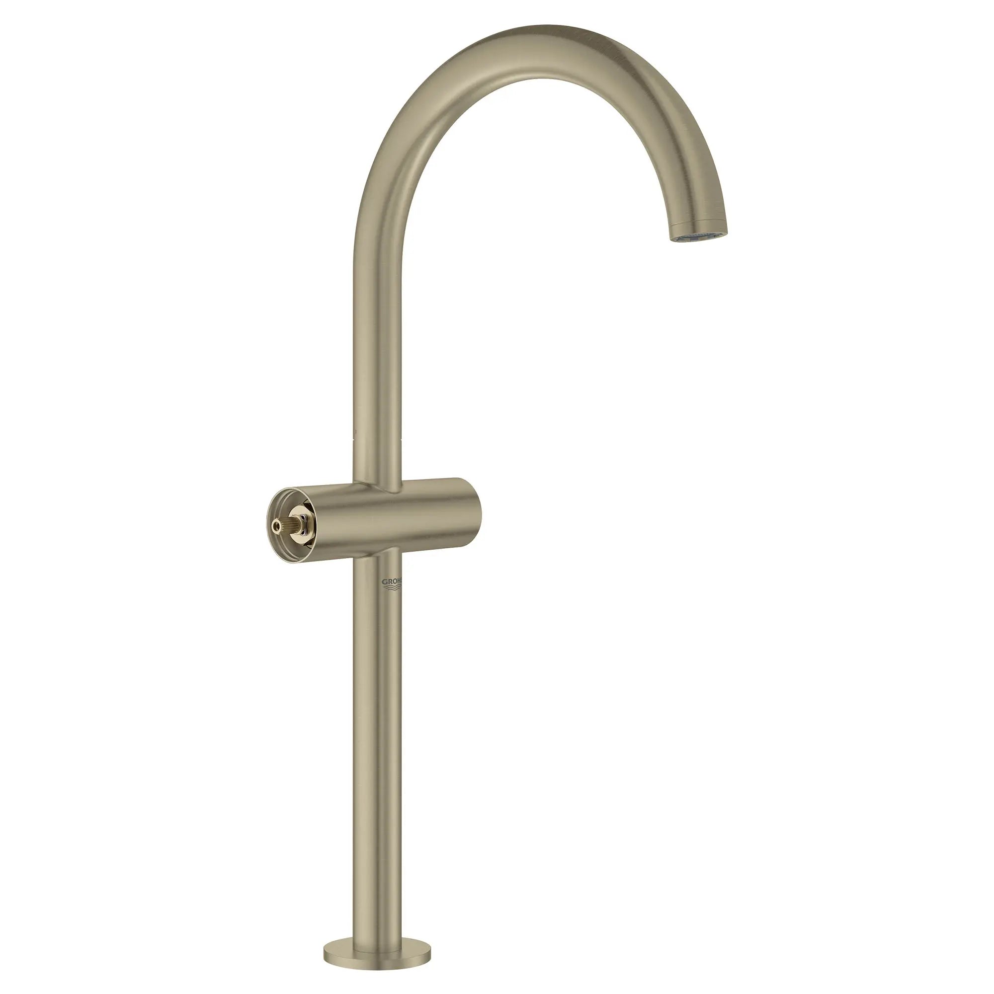Single Hole Two-Handle Deck Mount Vessel Sink Faucet 1.2 GPM // BRUSHED NICKEL INFINITYFINISH // 164100_21046EN3_0_CDNwebp.webp