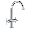 [21027003] Single Hole Two-Handle L-Size Bathroom Faucet 1.2 GPM - GROHE StarLight Chrome