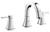 [2041800A] 8-inch Widespread 2-Handle S-Size Bathroom Faucet 1.2 GPM - GROHE StarLight Chrome