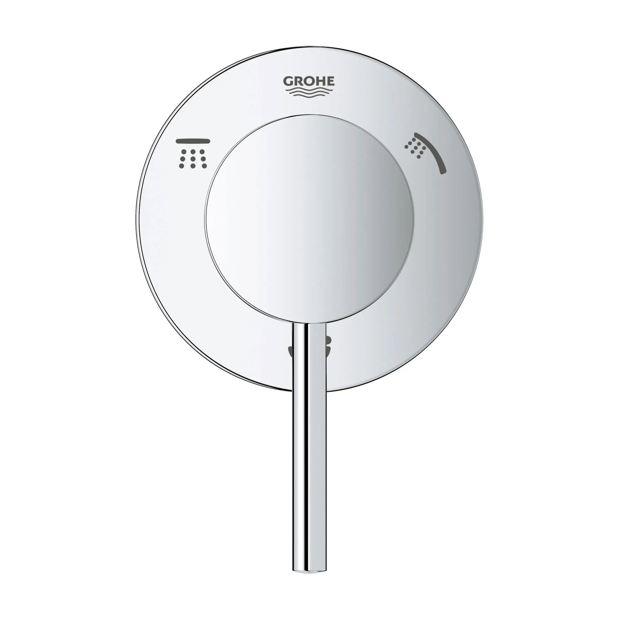 3-Way Diverter Trim // GROHE STARLIGHT CHROME // 164121_29216001-Atrio-3-Way-Diverter-Trim-Starlight-Chrome-Silo-1_0_CDNwebp.webp