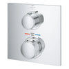 [29178001] Allure Dual Function 2-Handle Thermostatic Valve Trim - GROHE StarLight Chrome