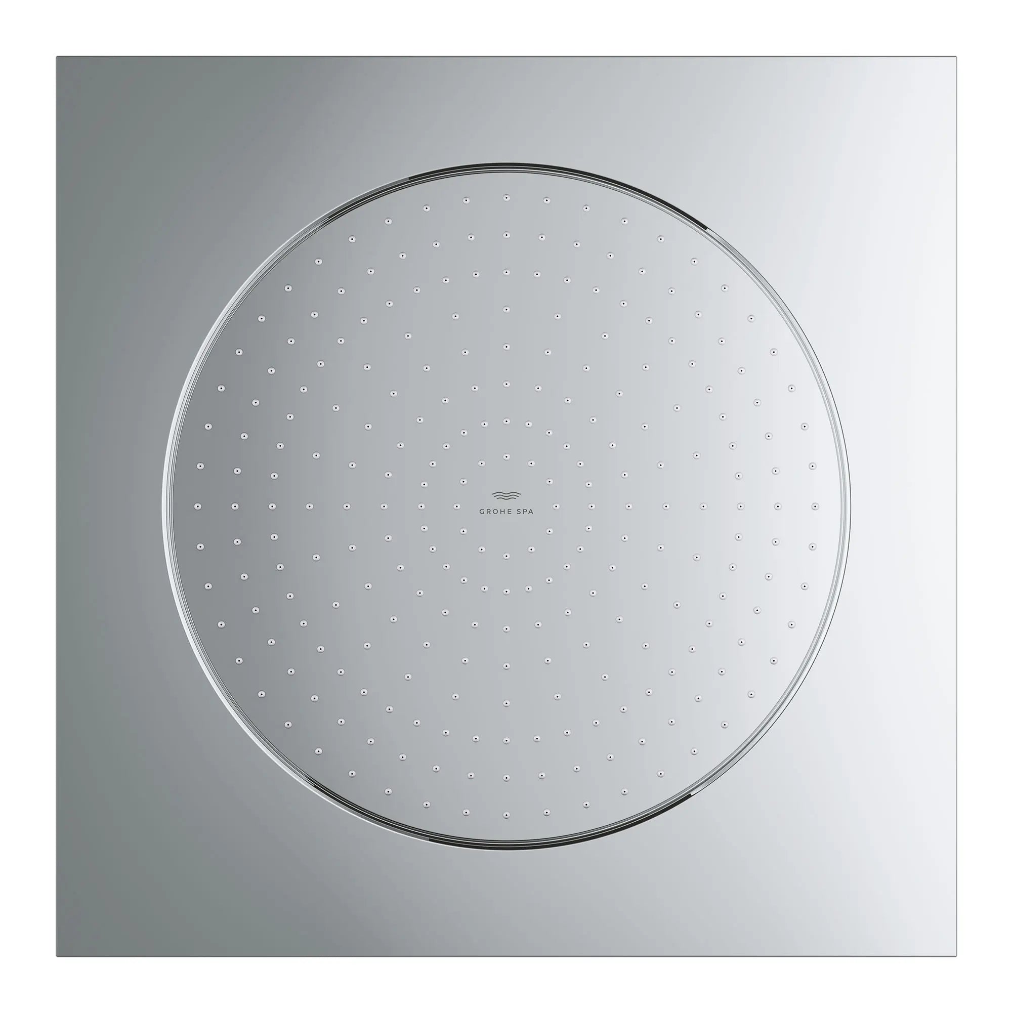 20" Ceiling Shower Head 1 Spray, 1.75 GPM (6.6 L/min) // GROHE STARLIGHT CHROME // 164185_F-Series_SiloTop_26870000_0001_Feb2023_0_CDNwebp.webp