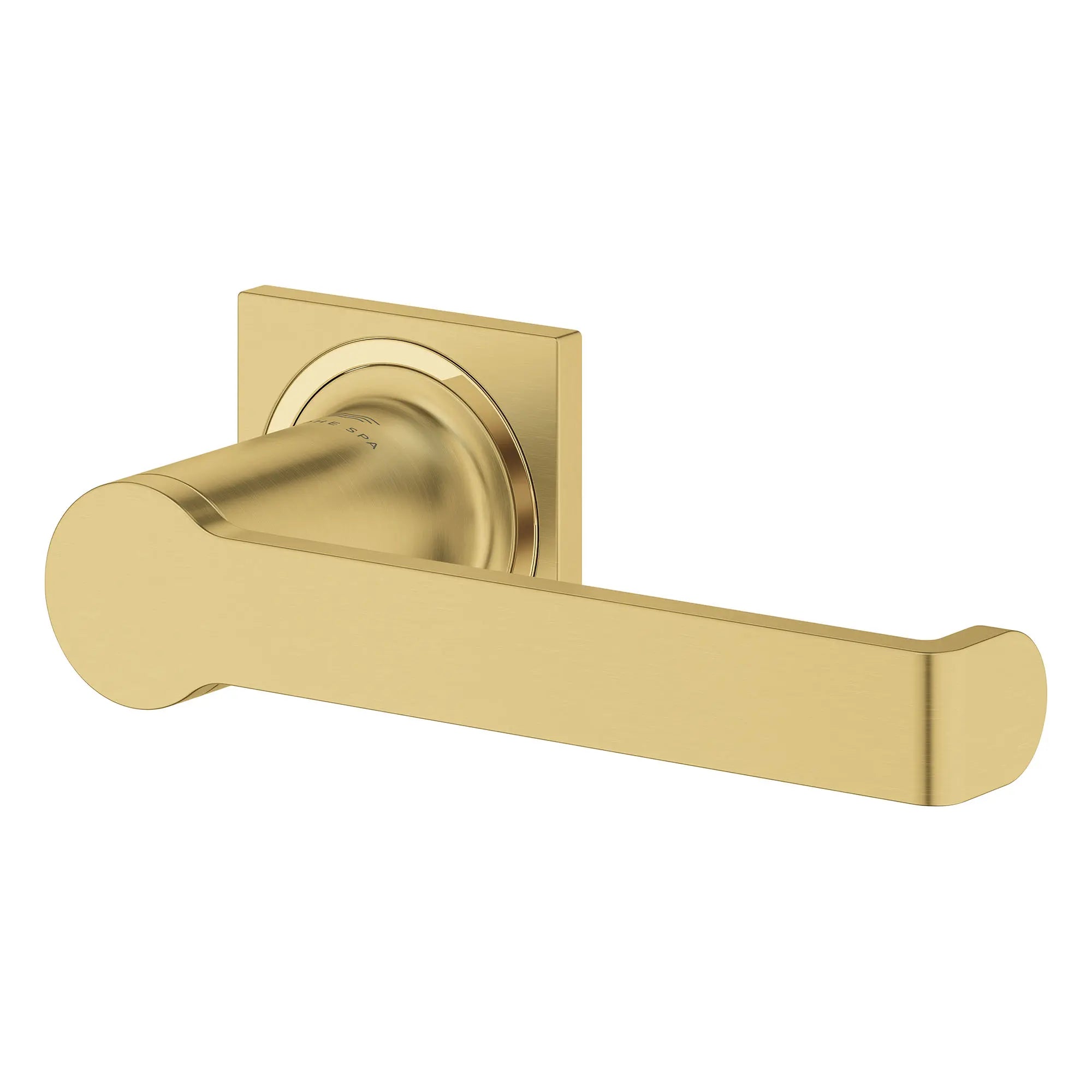 Allure Toilet Paper Holder // BRUSHED COOL SUNRISE // 164197_Allure_SiloLeft_40279GN1_0001_Feb2023_0_CDNwebp.webp