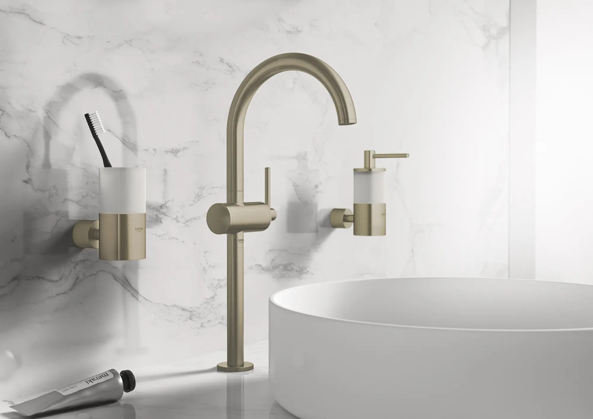 Single Hole Single-Handle Deck Mount Vessel Sink Faucet 1.2 GPM // BRUSHED NICKEL INFINITYFINISH // 164221_B-23834EN3_0_CDNwebp.webp