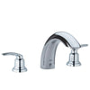 [25596000] Tree Hole Roman Bathtub Faucet - Brushed Nickel InfinityFinish