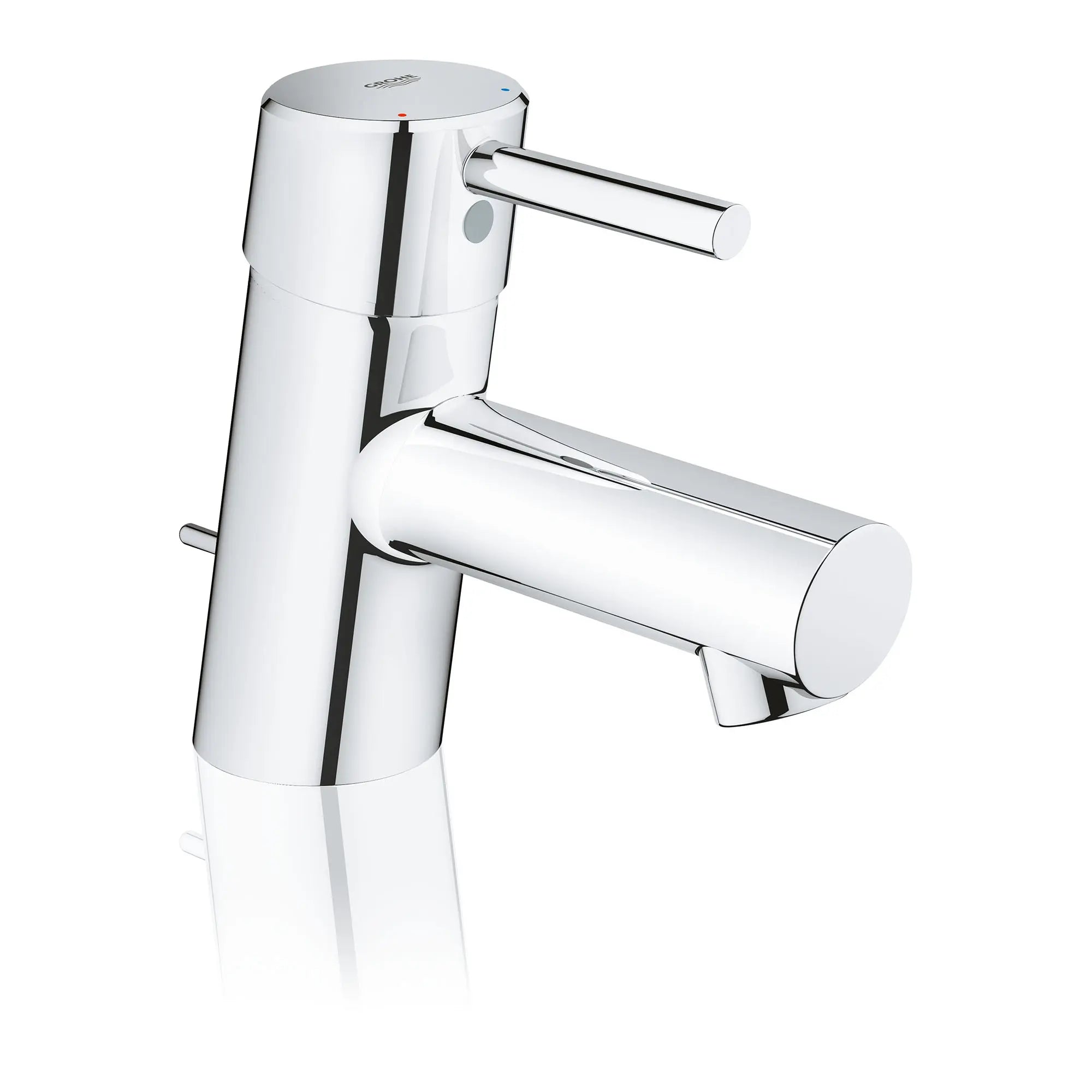 Single Hole Single-Handle XS-Size Bathroom Faucet, 1.2 GPM (4.5 L/min) // GROHE STARLIGHT CHROME // 164271_34702001_4_0_CDNwebp.webp