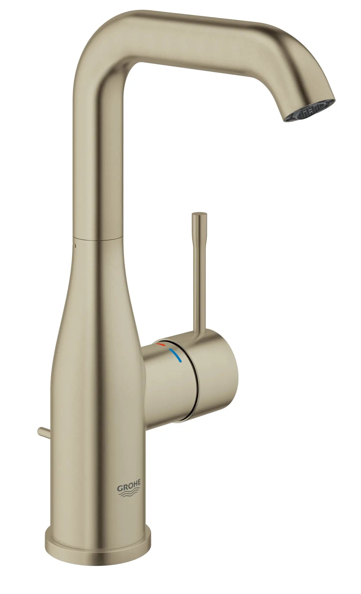 Single Hole Single-Handle L-Size Bathroom Faucet 4.5 L/min (1.2 gpm) // BRUSHED NICKEL INFINITYFINISH // 164276_23486ENA__1__0_CDNwebp.webp