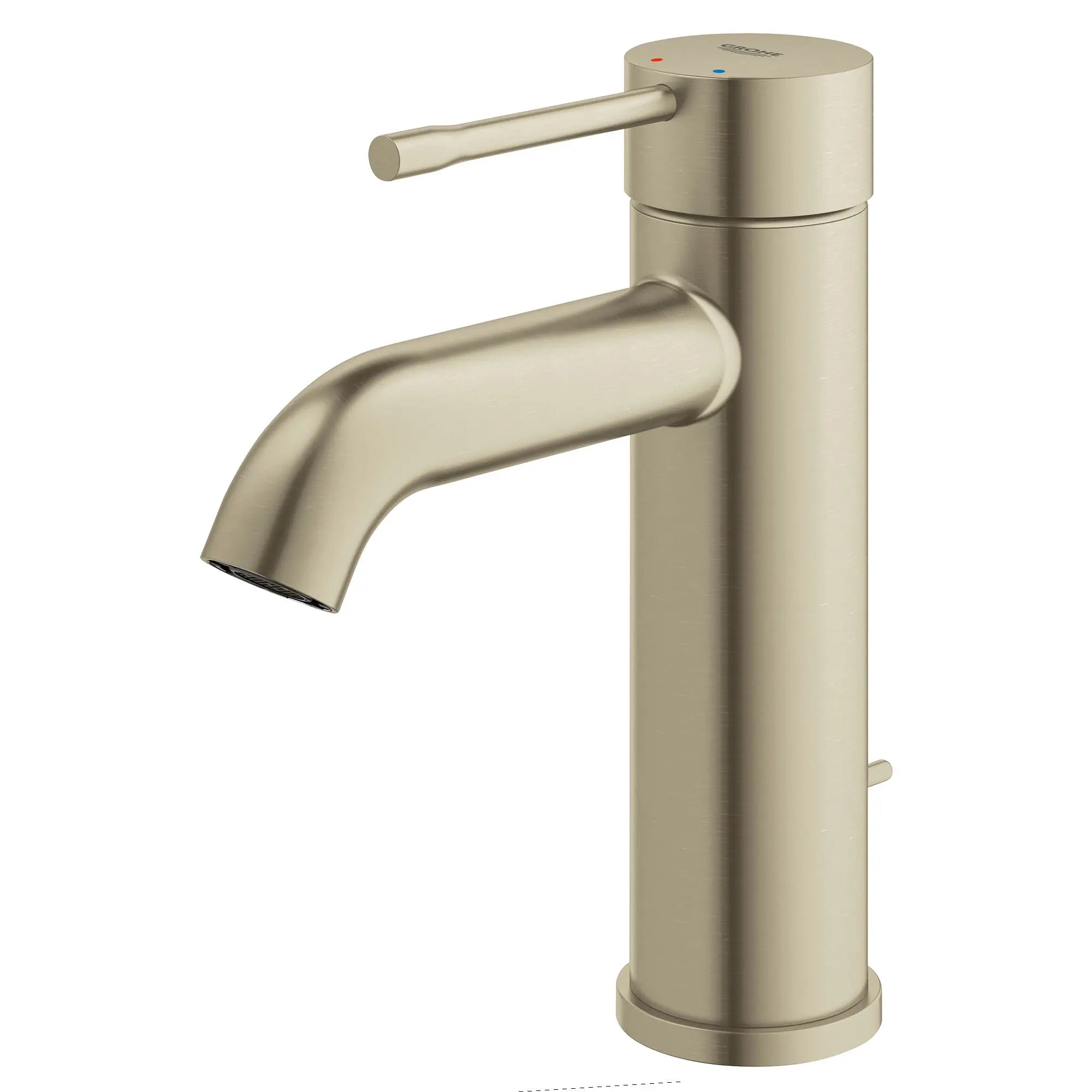 Single Hole Single-Handle S-Size Bathroom Faucet, 1.2 GPM (4.5 L/min) // BRUSHED NICKEL INFINITYFINISH // 164277_23592ENA_005_01_1_CDNwebp.webp