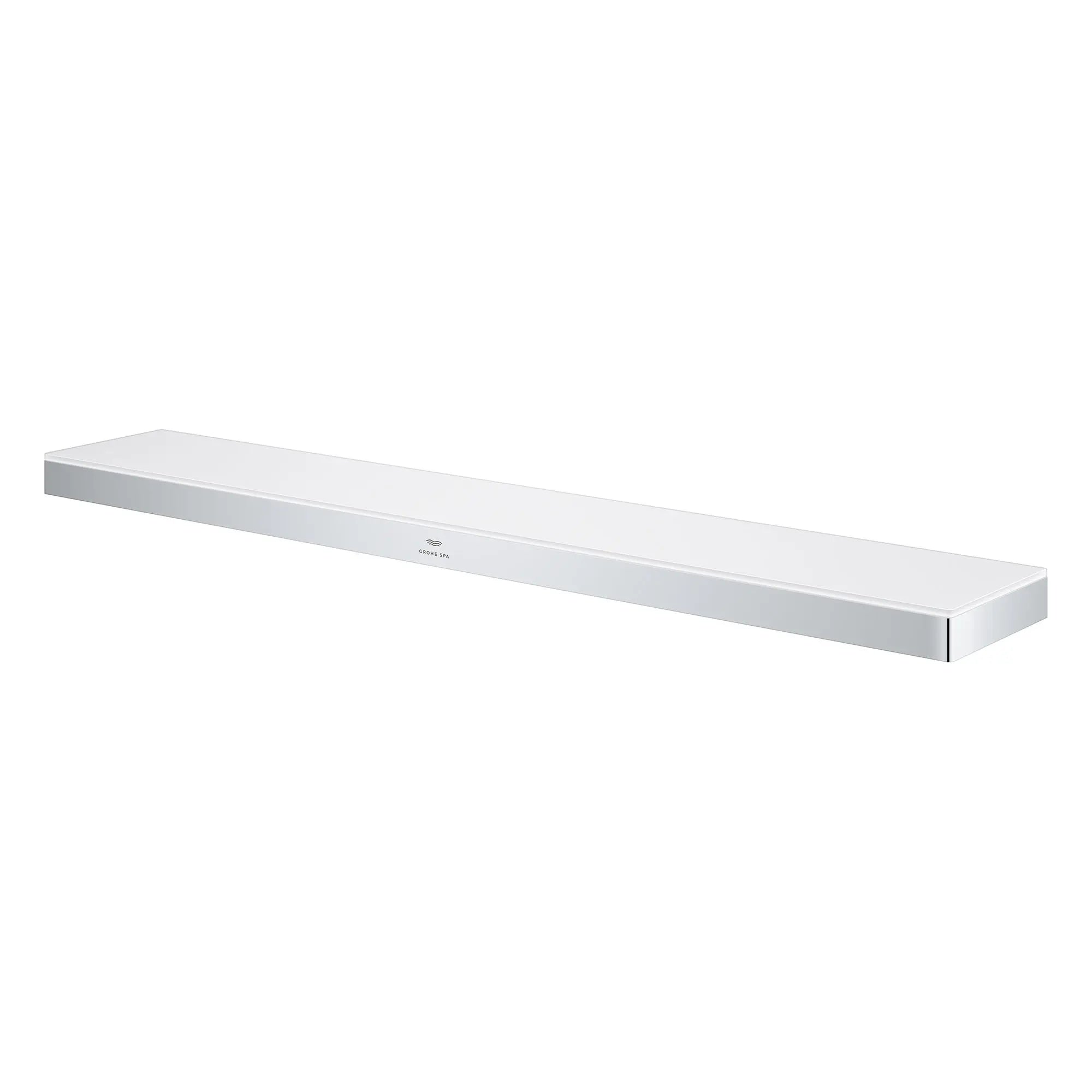 Allure 14 3?16" Shelf // GROHE STARLIGHT CHROME // 164300_Allure_SiloLeft_40965001_0001_Feb2023_0_CDNwebp.webp