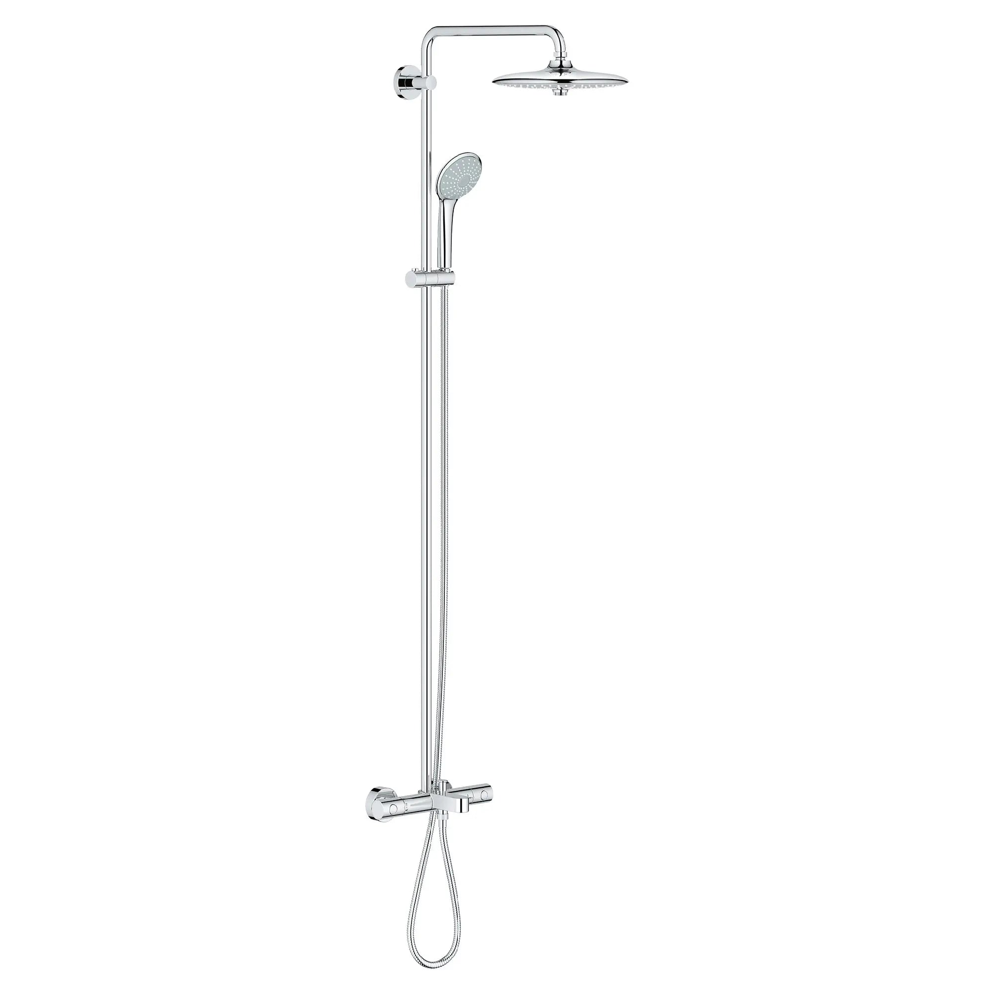 260 Thermostatic Tub/Shower System, 2.5gpm // GROHE STARLIGHT CHROME // 164335_26177001_0_CDNwebp.webp