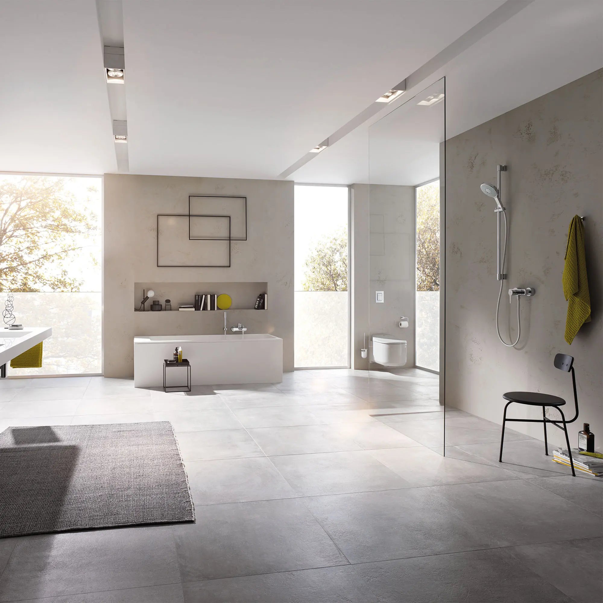 Stick Hand Shower - 1 Spray, 9.5 L/min (2.5 gpm) // GROHE STARLIGHT CHROME // 164364_B-2382400A_28341000_27664000_29215001_0_CDNwebp.webp