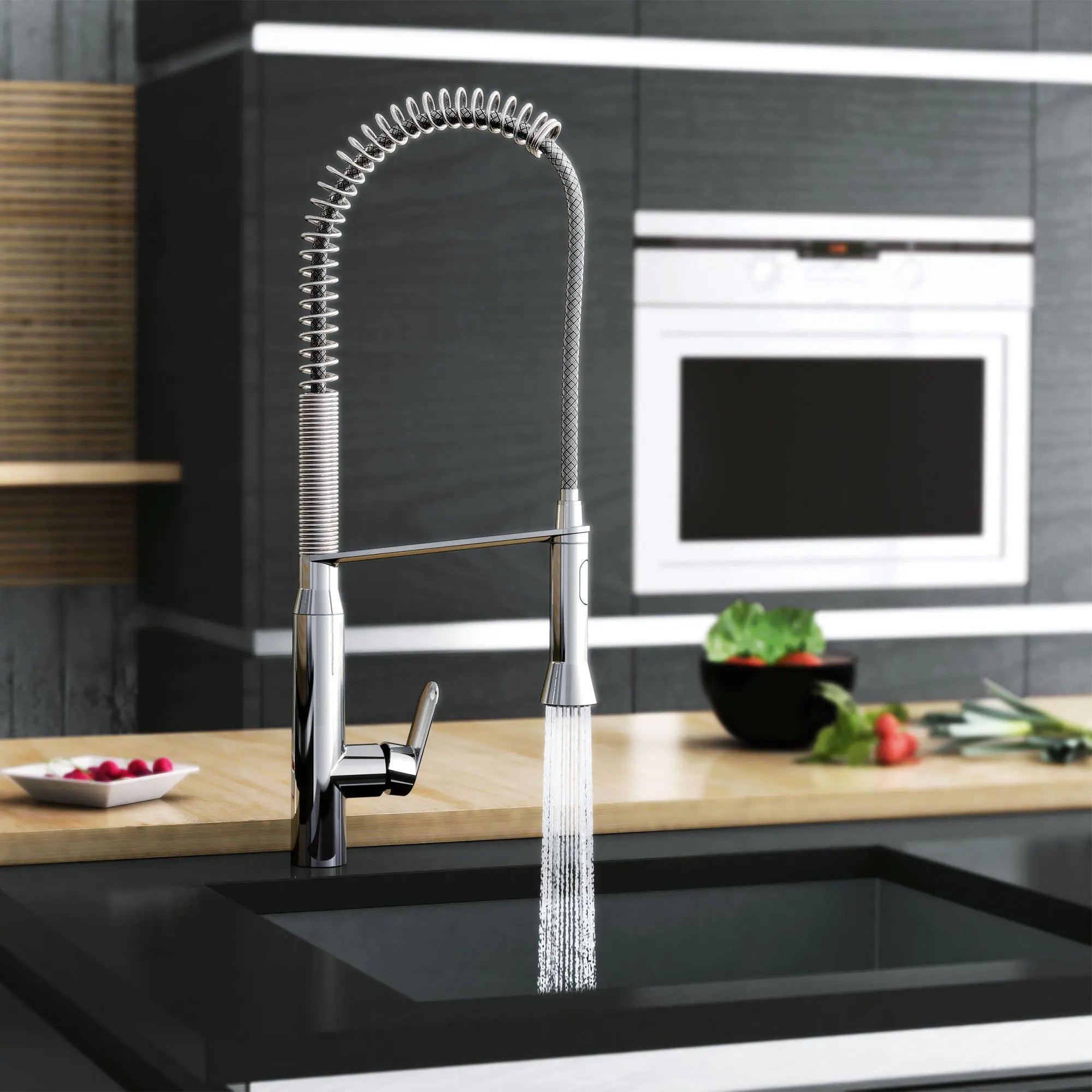K7 Single-Handle Semi-Pro Dual Spray Kitchen Faucet 1.75 GPM (6.6 L/min) // GROHE STARLIGHT CHROME // 164389_B-32951000_1_0_CDNwebp.webp