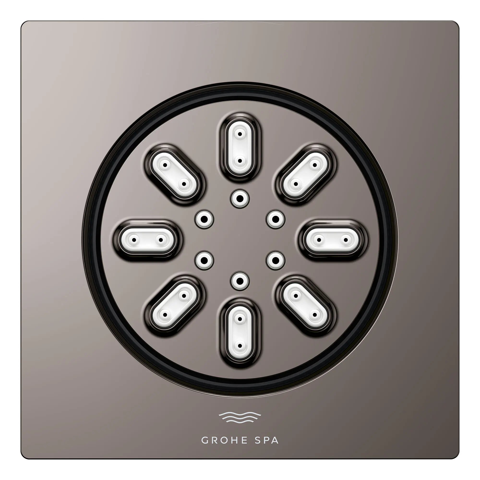 Rainshower Body Spray, Square - 2 Sprays, 0.9 GPM (3.4 L/min) // HARD GRAPHITE // 164423_Aqua_SiloFront_26845A00_0001_Feb2023_0_CDNwebp_5d00138d-cc86-45f4-93eb-cb474636d34a.webp