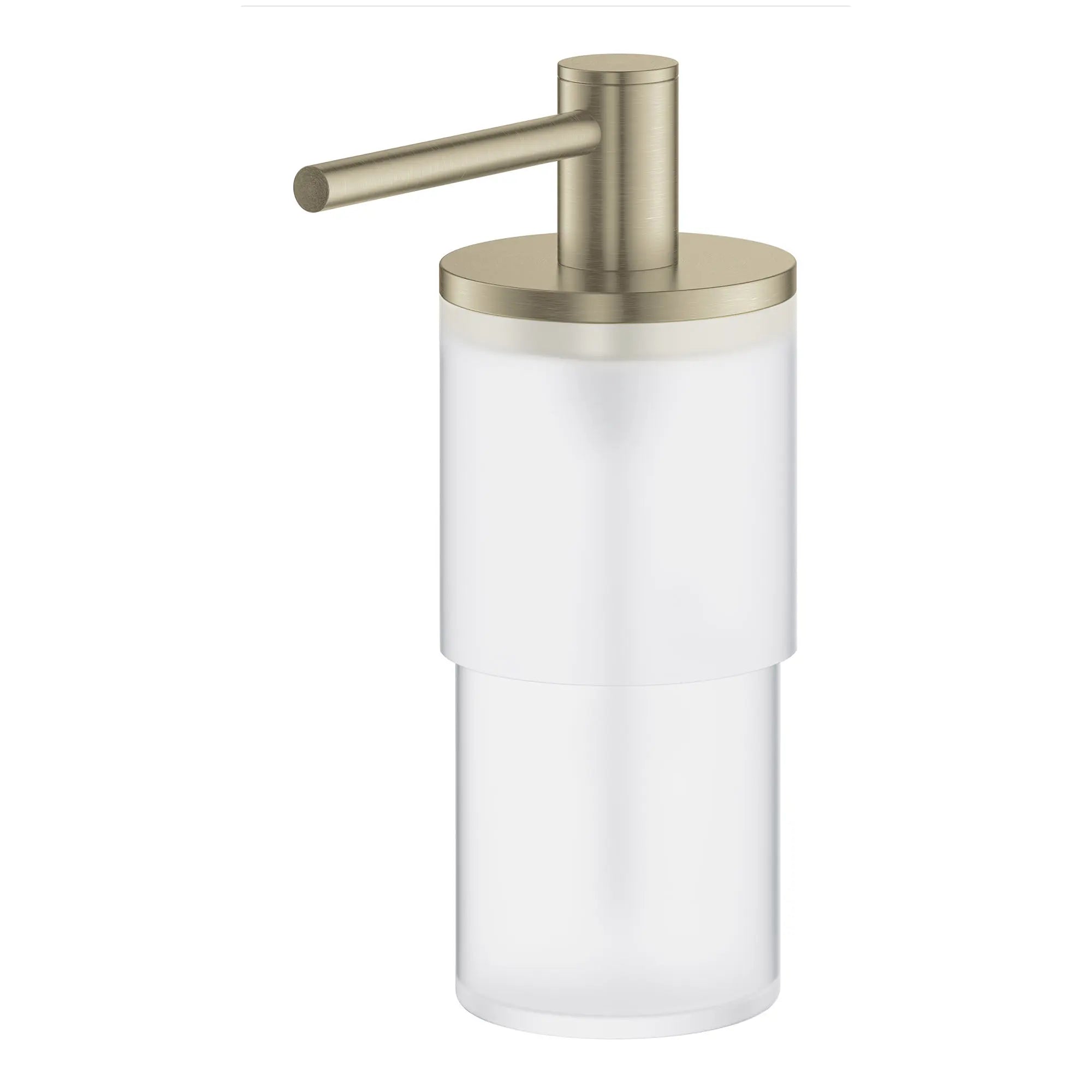 Atrio New Soap Dispenser // BRUSHED NICKEL INFINITYFINISH // 164438_Atrio_SiloLeft_40886EN0_0001_Feb2023_0_CDNwebp.webp