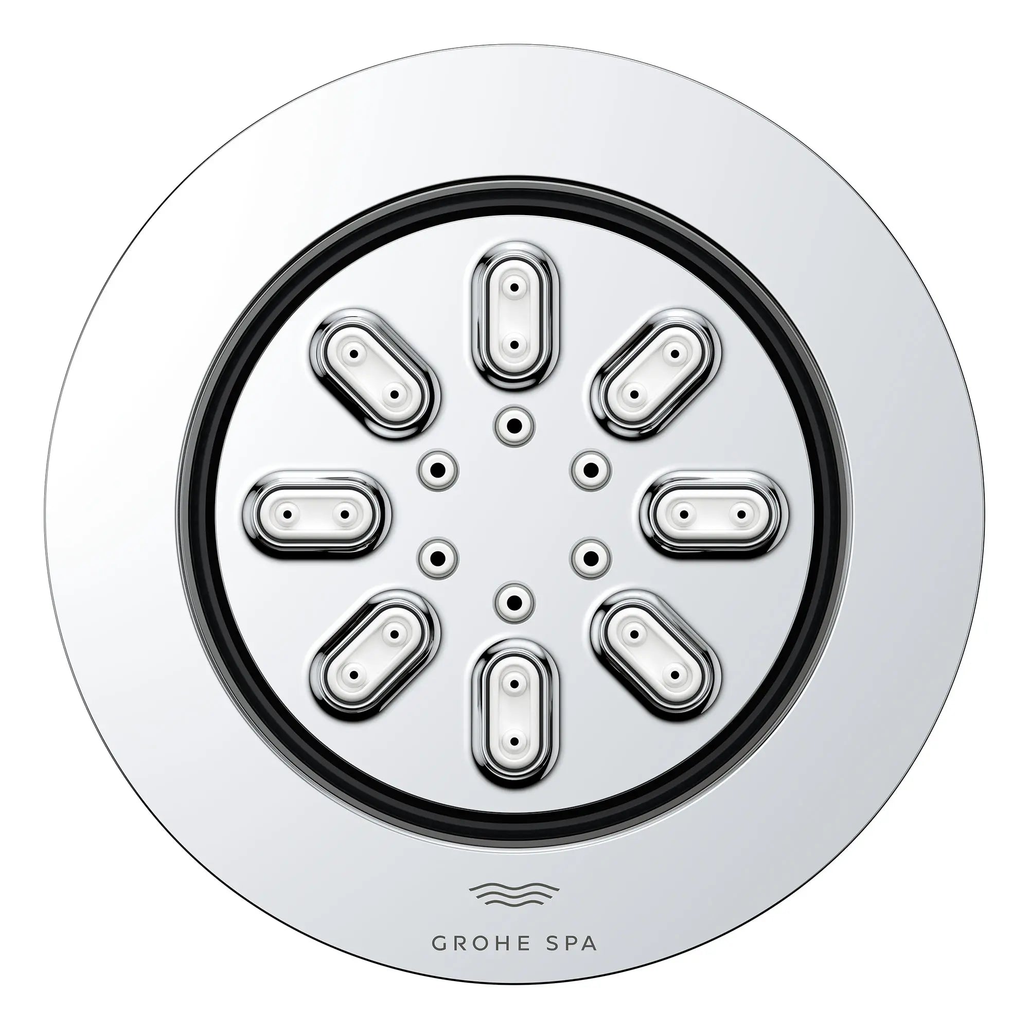 Body Spray - 2 Sprays, 3.3 l/min (0.9gpm) // GROHE STARLIGHT CHROME // 164439_Aqua_SiloFront_26844000_0001_Feb2023_0_CDNwebp.webp