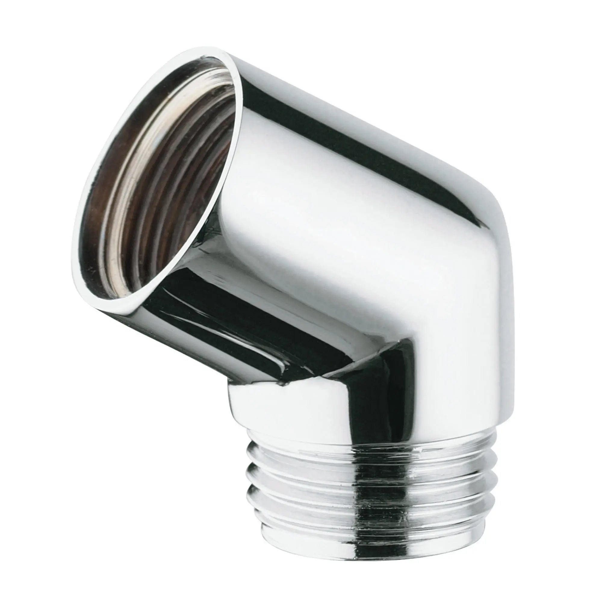 Rainshower Hand Shower Adaptor Elbow for Deck Mount Tub Filler // GROHE STARLIGHT CHROME // 164455_Parts_SiloLeft_26893000_001_Feb2023_0_CDNwebp.webp