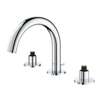 [20660000] Atrio 8-inch Widespread 2-Handle S-Size Bathroom Faucet, 1.2 GPM (4.5 L/min) - GROHE StarLight Chrome