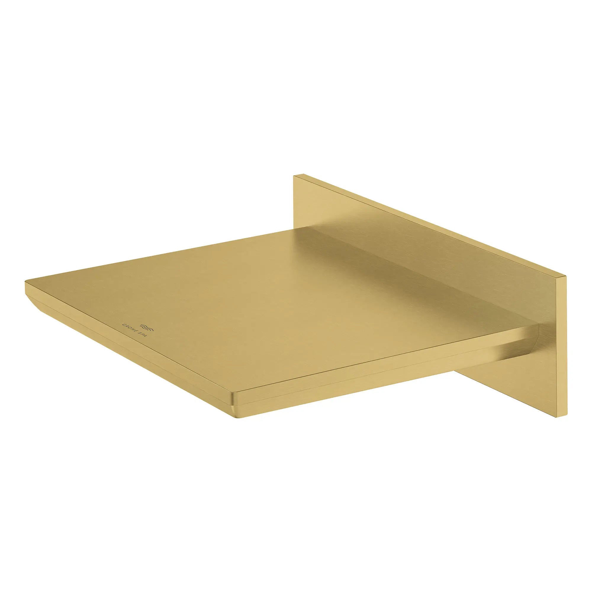 Allure Waterfall Tub Spout // BRUSHED COOL SUNRISE // 164466_Allure_SiloLeft_13391GN1_0001_Feb2023_0_CDNwebp.webp