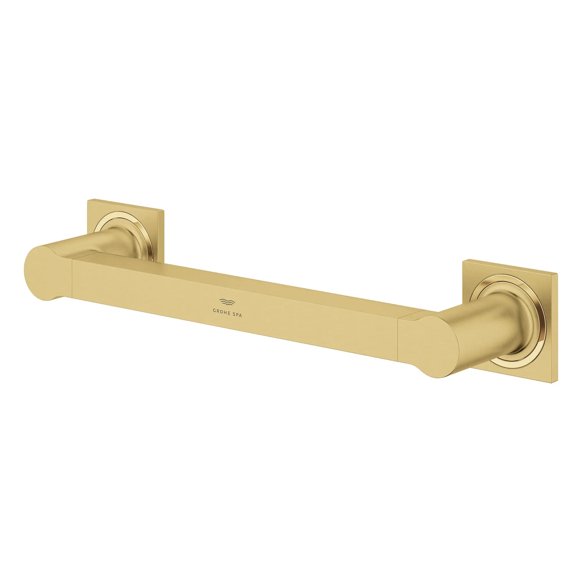 Allure 12" Grab Bar // BRUSHED COOL SUNRISE // 164471_Allure_SiloLeft_40955GN1_0001_Feb2023_0_CDNwebp.webp