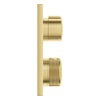 [29178GN1] Allure Dual Function 2-Handle Thermostatic Valve Trim - Brushed Cool Sunrise