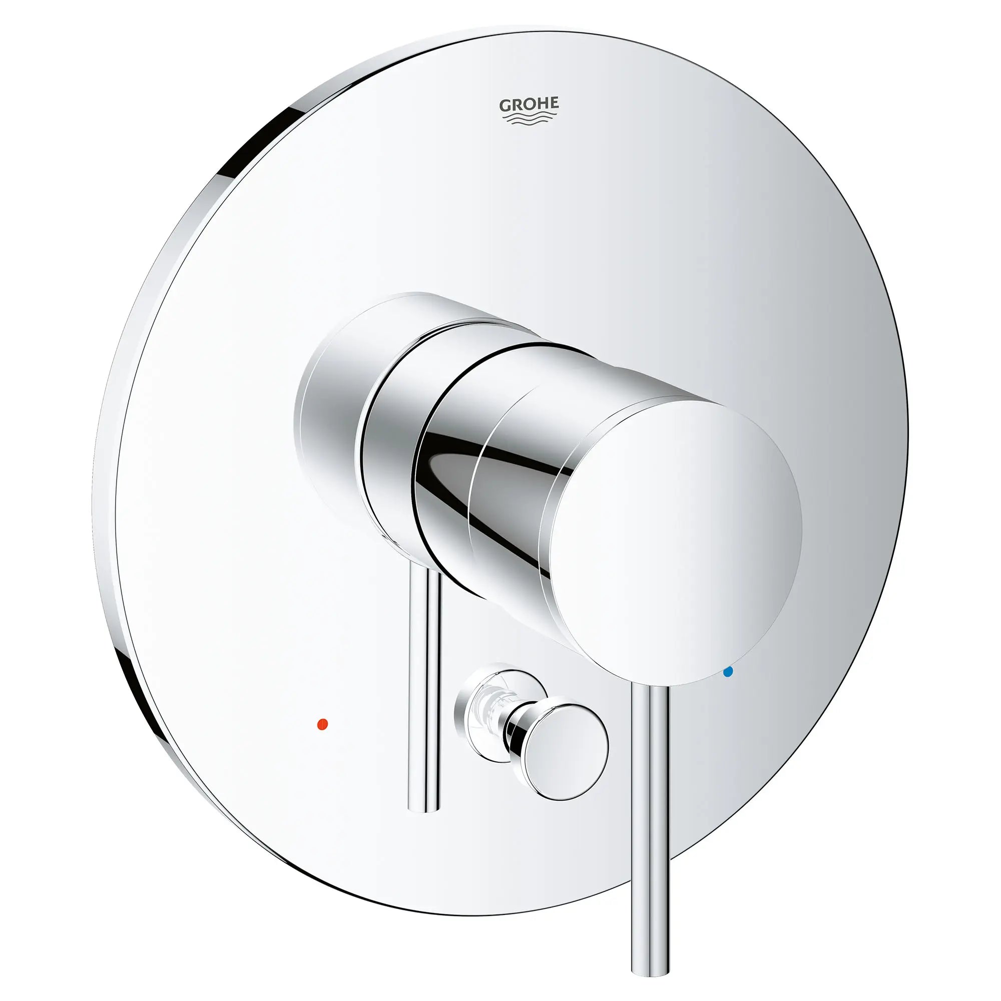 Pressure Balance Valve Trim with Diverter // GROHE STARLIGHT CHROME // 164525_19867003_1_0_CDNwebp.webp