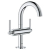 [21031003] Single Hole Two-Handle M-Size Bathroom Faucet 1.2 GPM - GROHE StarLight Chrome