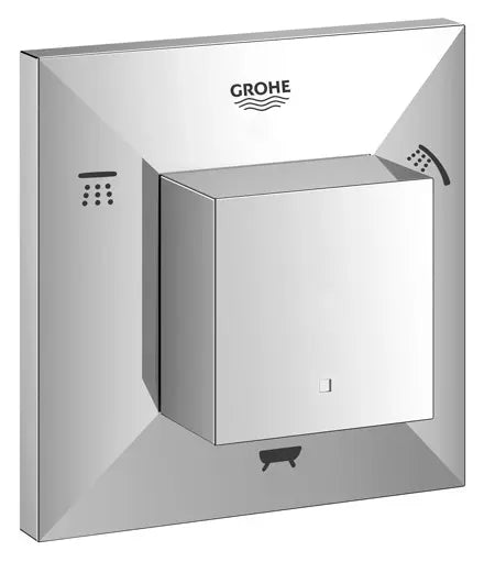3-Way Diverter Trim // GROHE STARLIGHT CHROME // 164551_19799000_0_CDNwebp.webp