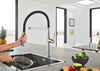 [30295000] Essence Single-Handle Semi-Pro Dual Spray Kitchen Faucet 1.75 GPM (6.6 L/min) - GROHE StarLight Chrome