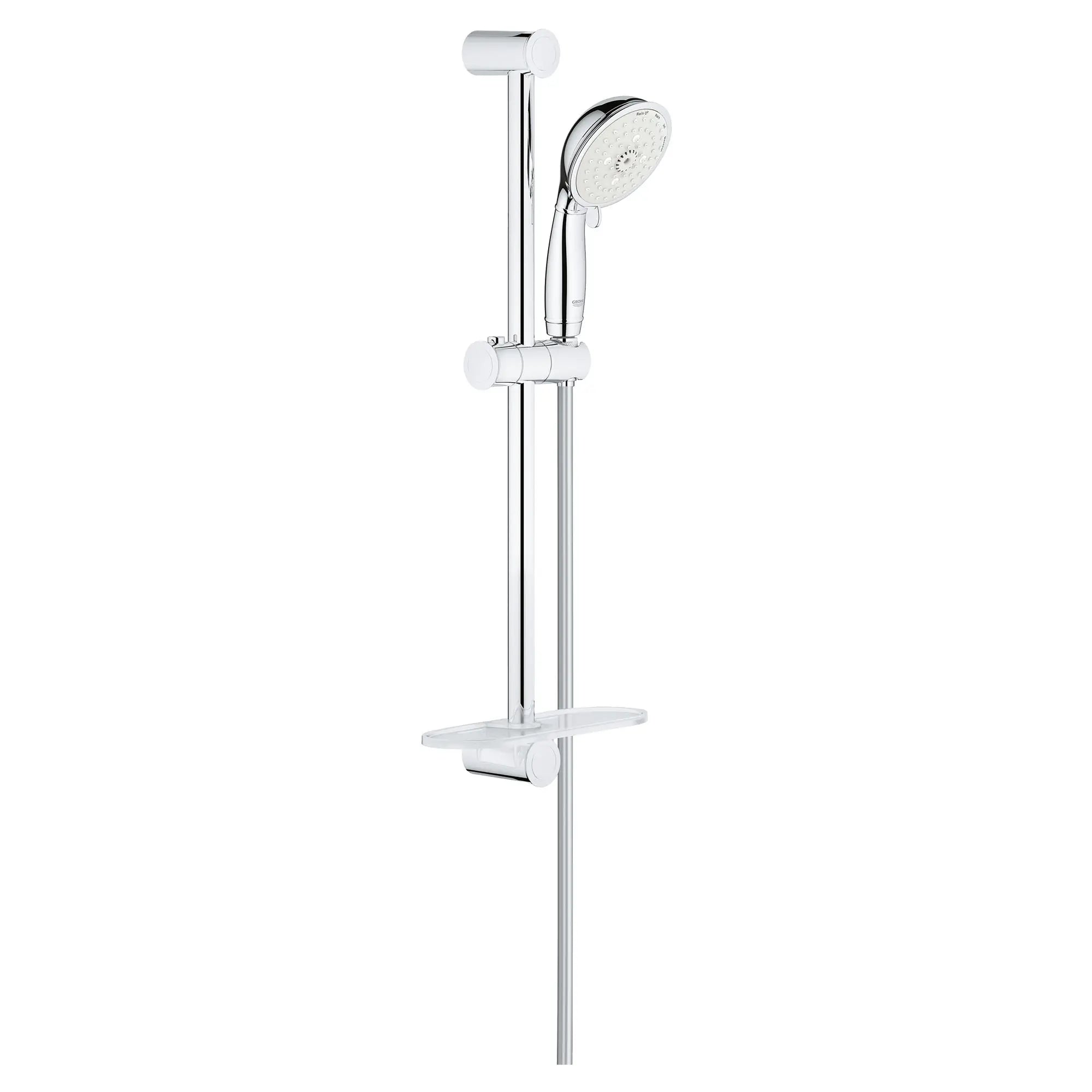 24" Shower Slide Bar Kit - 4 Sprays, 2.5 gpm // GROHE STARLIGHT CHROME // 164579_27609001_0_CDNwebp.webp